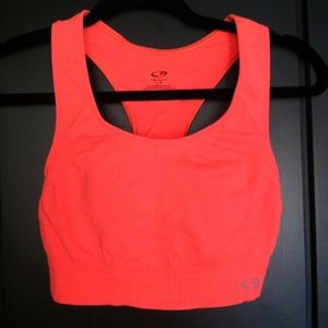 Champion Orange Neon Large Sports Bra