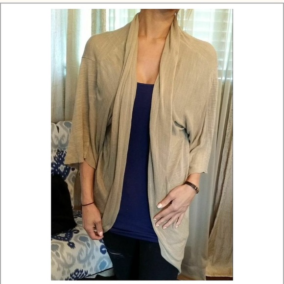 beige cardigan