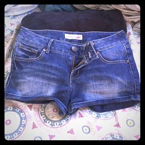 Paris Blues Jean Short Shorts!