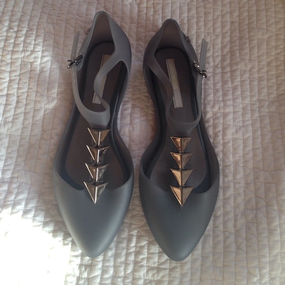 Melissa t-strap flats