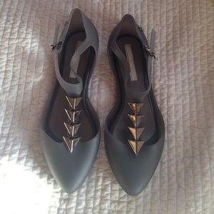 Melissa t-strap flats