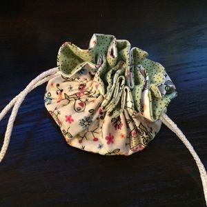 Travel Jewelry drawstring pouch 🌸
