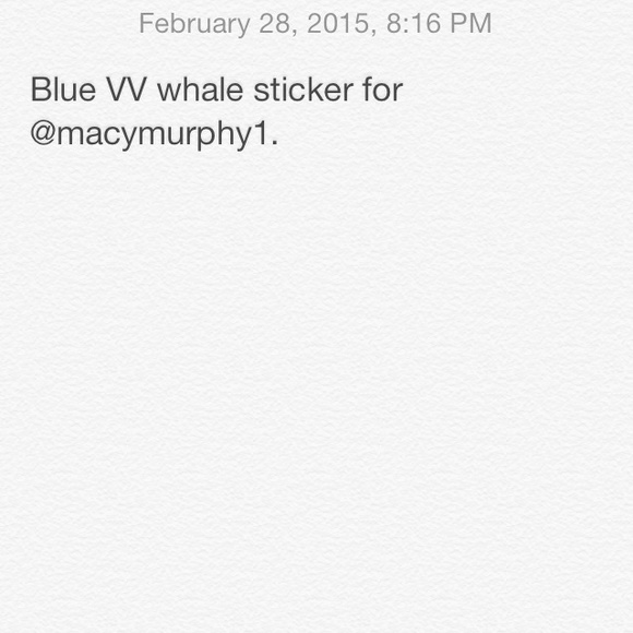 For Macy.