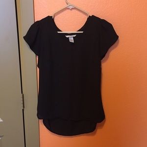 ($10)Black H&M Blouse