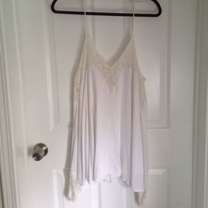 White boho dress