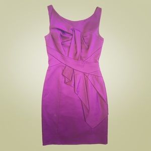 Karen Millen NEW satin purple evening dress Size 2