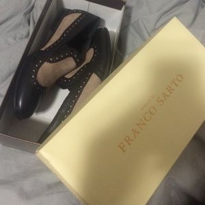 Franco Sarto slip ons size 7