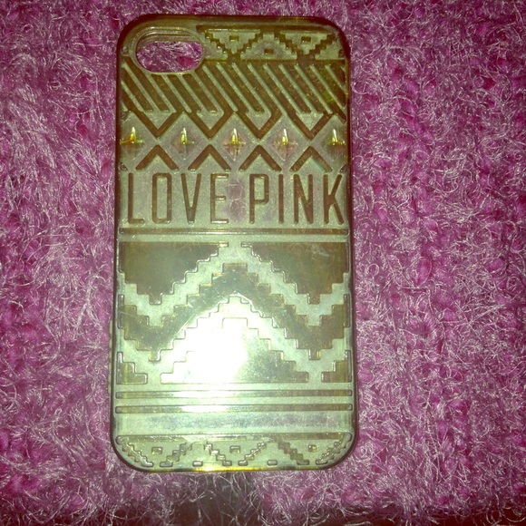 Love PINK iPhone 4S phone case