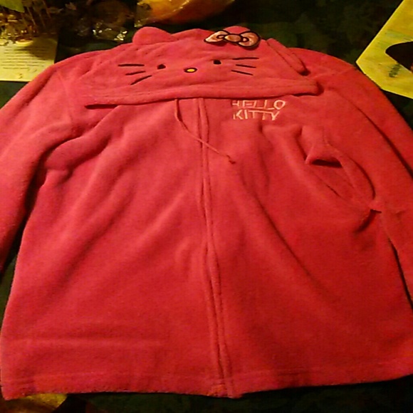 Fleece Hello kitty hoodie