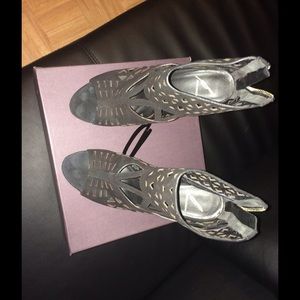 Brian Atwood: BF Levens black suede