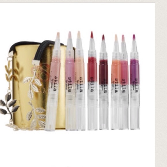 New Stila lipsticks with gold leafy headband - Picture 2 of 4