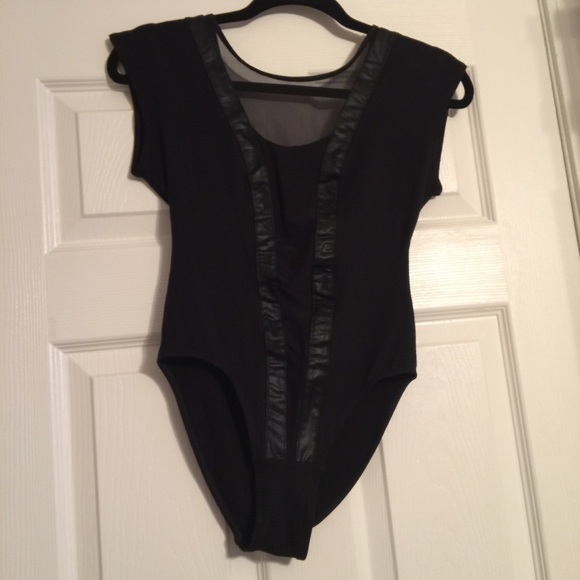 🚫SOLD‼️American Apparel black bodysuit small - Picture 1 of 3