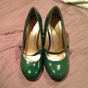 Green heels
