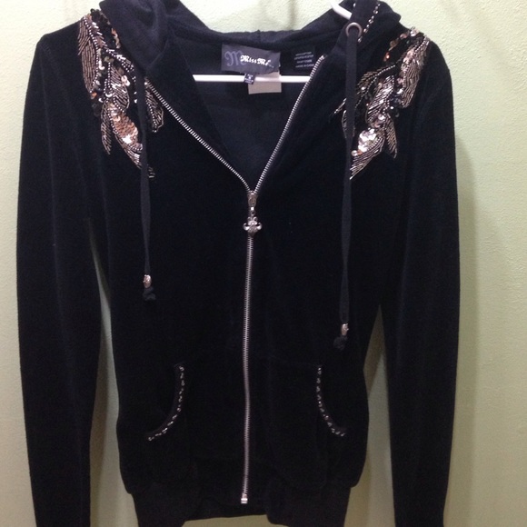Miss Me zip up sweatshirt
