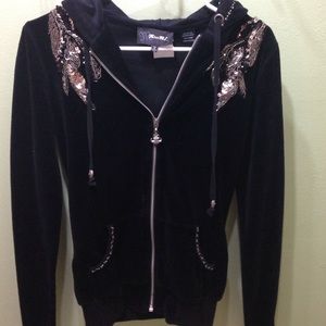 Miss Me zip up sweatshirt