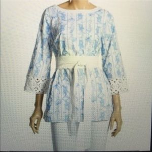 Lilly Pulitzer Marcia Embroiled Tunic (Beach Club)