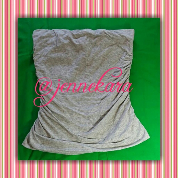 NWOT! Cute! Mossimo Gray Tube Top!