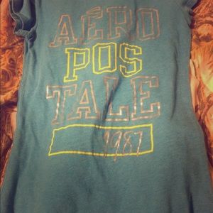 Aeropostale light blue tee