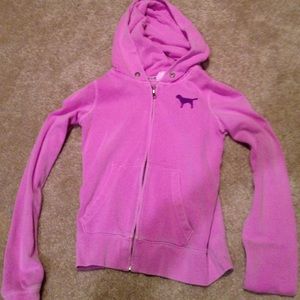 Purple love pink jacket