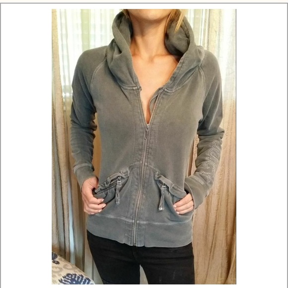 Juicy Olive/Gray jacket