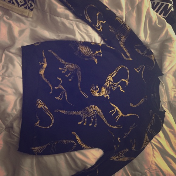 Forever 21 black with gold print sweater!