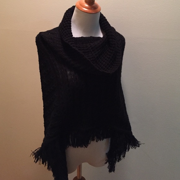 Black poncho