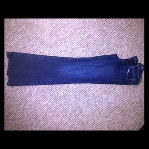 Bootcut AE jeans. Blue design. Long.