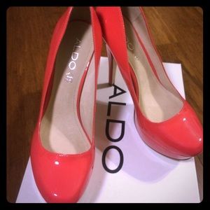 ALDO Brand New Pumps in Red.