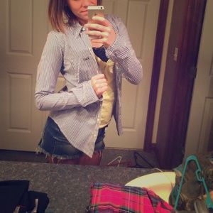 Button up top from Abercrombie and Fitch