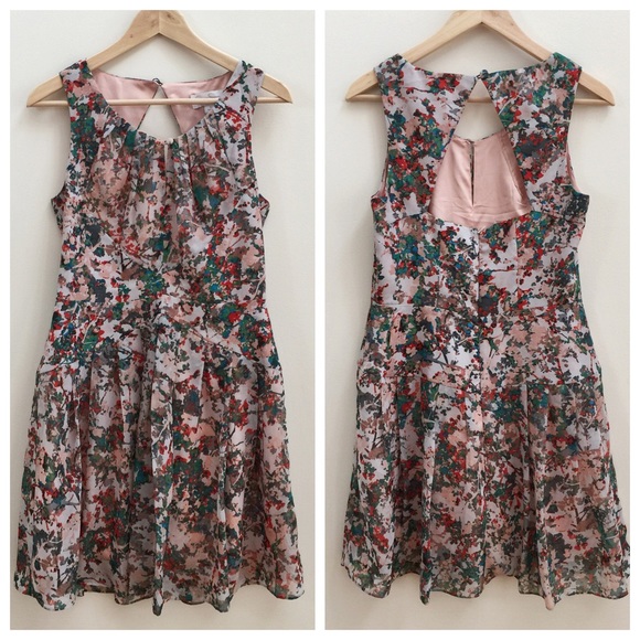 JESSICA SIMPSON | Pink Floral Dress NWOT - Picture 3 of 4