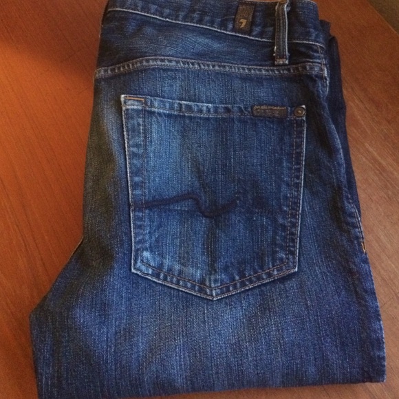 Mens 7 for all mankind denim size 32