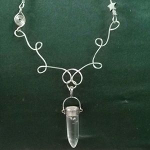 Wire wrapped necklace