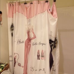 Sold! Glamour shower curtain