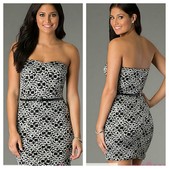 as u wish Dresses & Skirts - Short strapless sweetheart party dress.