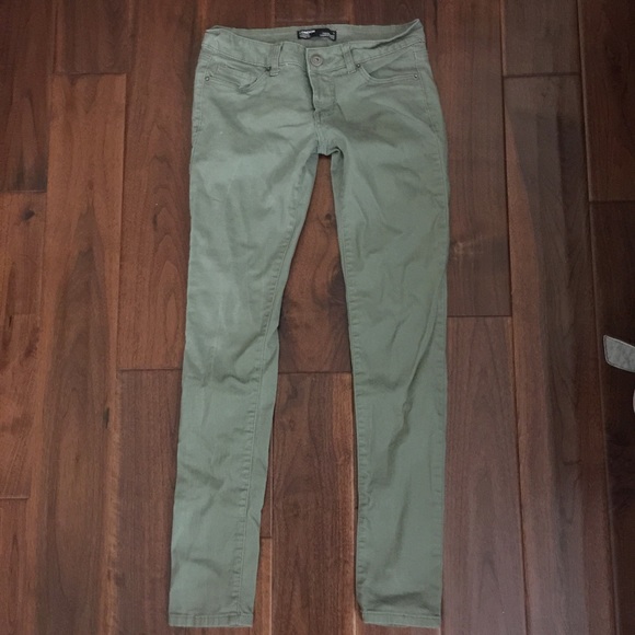 Green pants