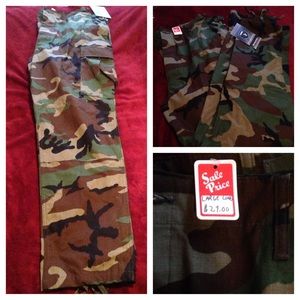 Brand New Camo Pants