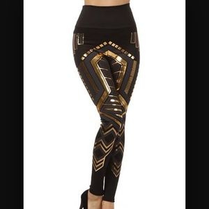 Egyptian Aztec high waisted leggings