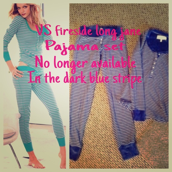 VS Fireside Long Jane Pajama Set