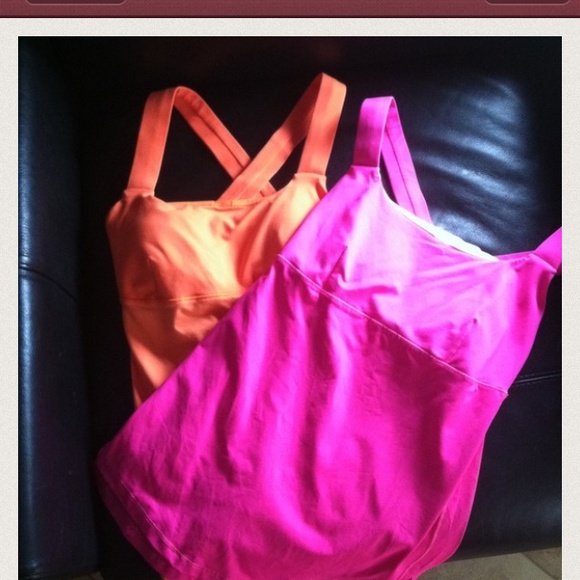 Just pink lulu top