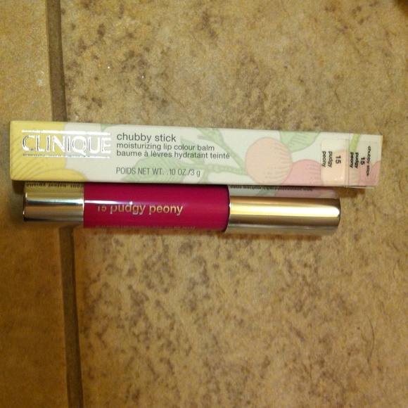 Clinique Chubby Stick in Pudgy Peony - New!