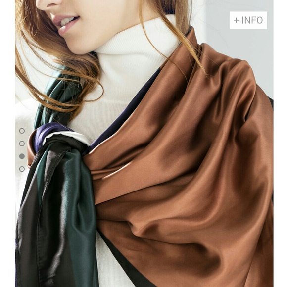 Zara Accessories - 💥 FLASH SALE💥ZARA Color Block Scarf