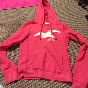 Pink hollister hoodie!
