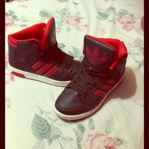 ADIDAS HIGH TOP SNEAKERS