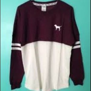 ISO PINK maroon sweater