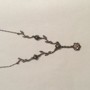 Beautiful light purple vintage necklace