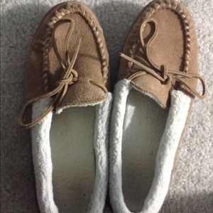 comfy fur lined slippers