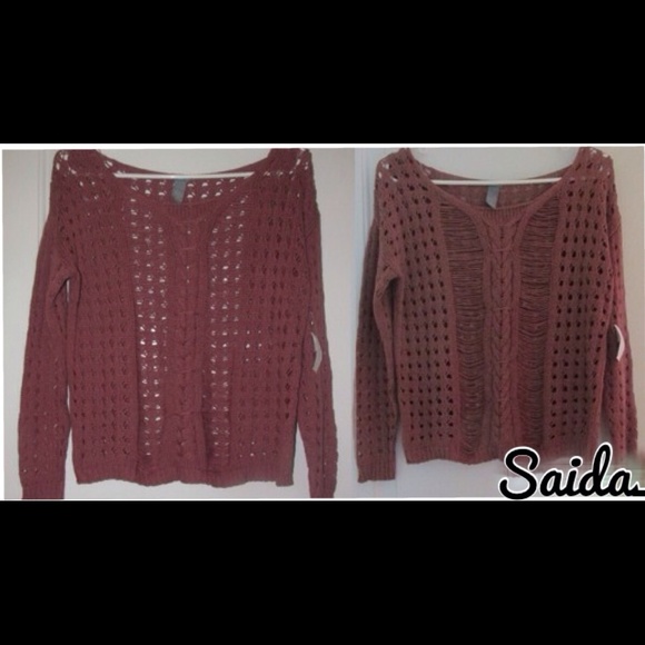 Distressed Sweater