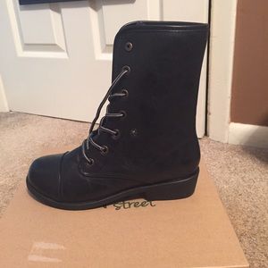 Black Combat Boots