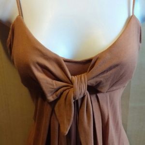 NWOT Brown tank top