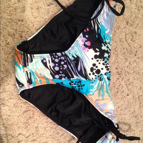 Multicolor bathing suit bottoms - Picture 1 of 2